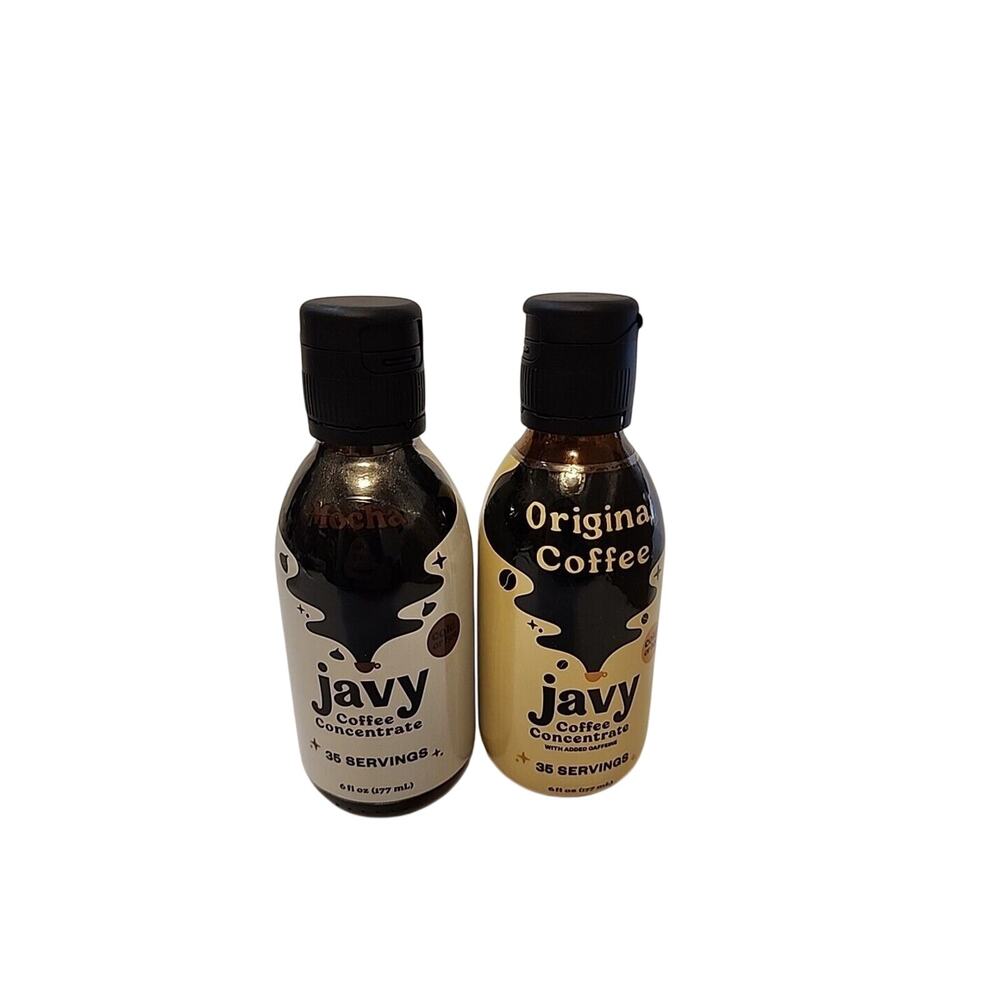 Javy Coffee Concentrate 35X, Iced Coffee, Instant Coffee Beverages, 6oz - 2 Pack